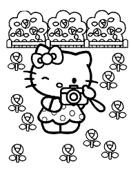 Hello Kitty Kolorowanki online