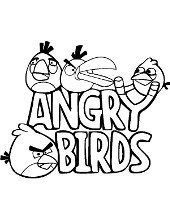 Angry Birds Kolorowanka