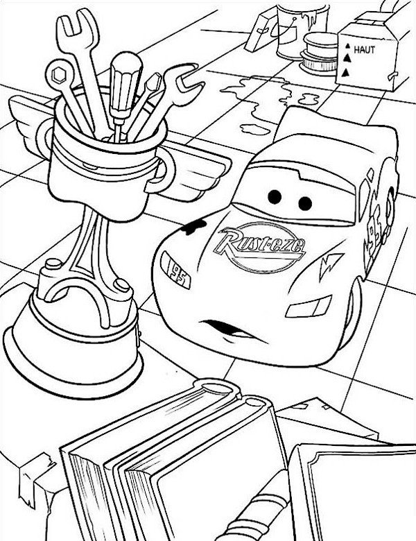 Auta kolorowanka darmowa