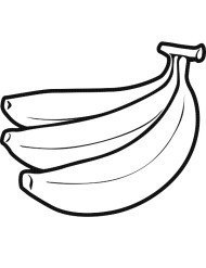 Kolorowanka z bananami
