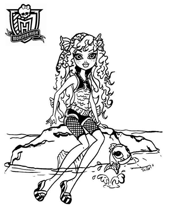 Kolorowanki Monster High