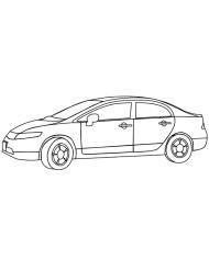 Honda Civic samochód do wydruku