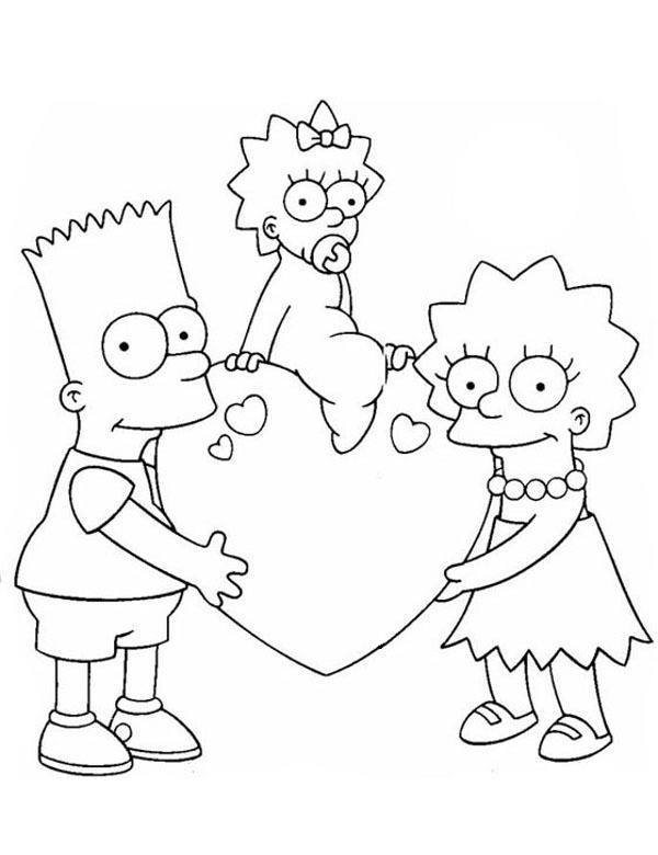 Malowanka Simpsonowie