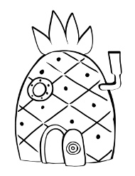 Dom Spongeboba ananas