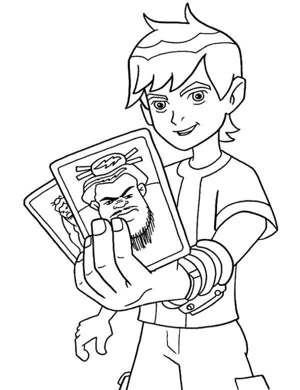 Kolorowanka z Ben 10