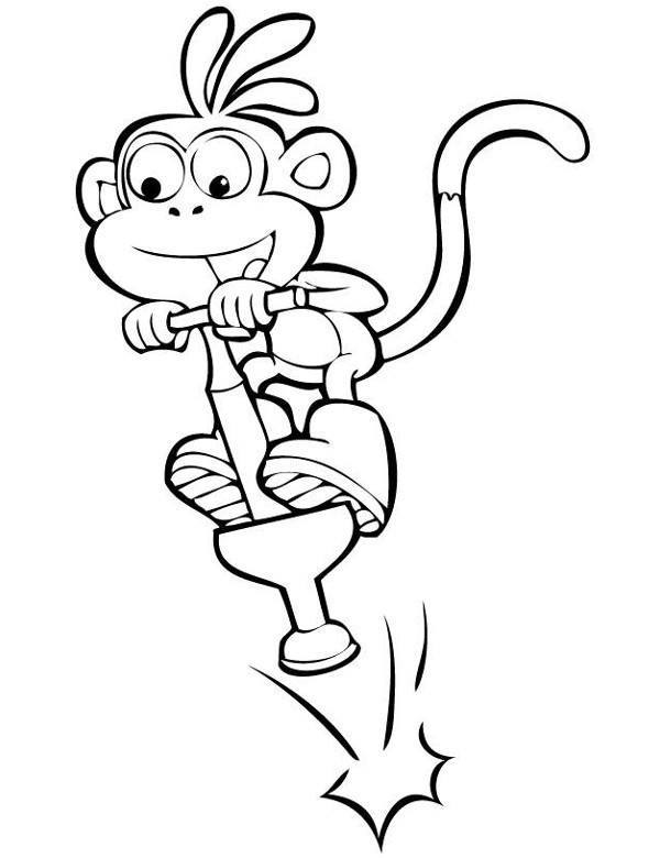 Buty Dora kolorowanka