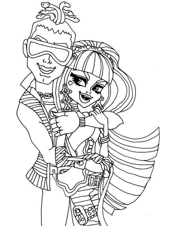 Malowanki z Monster High