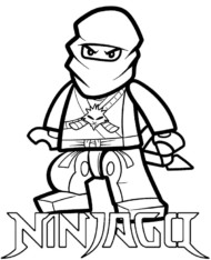 Ninjago kolorowanki do wydruku dla chłopców