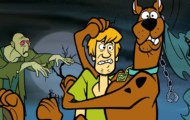 Przestraszony Scooby i Kudłaty
