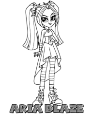 Aria Blaze My Little Pony