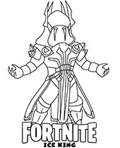 Ice King obrazek do wydrukowania Fortnite