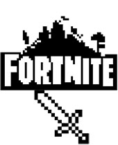 Logo w stylu Minecraft do druku