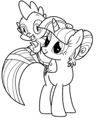Mały smok Spike i kucyk Pony