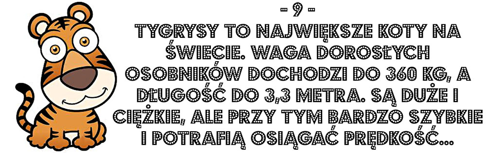 Tygrys pytanie z quizu
