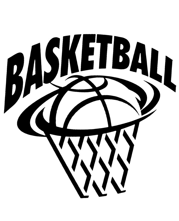 Basketball logo do wydruku