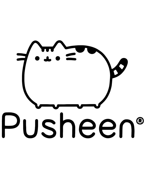 Kolorowanka Pusheen logo