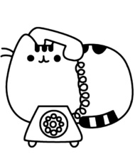 Kotek Pusheen kolorowanka