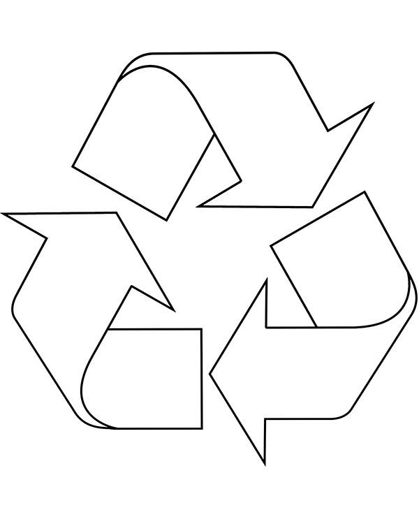 Recykling obrazek do druku recycling