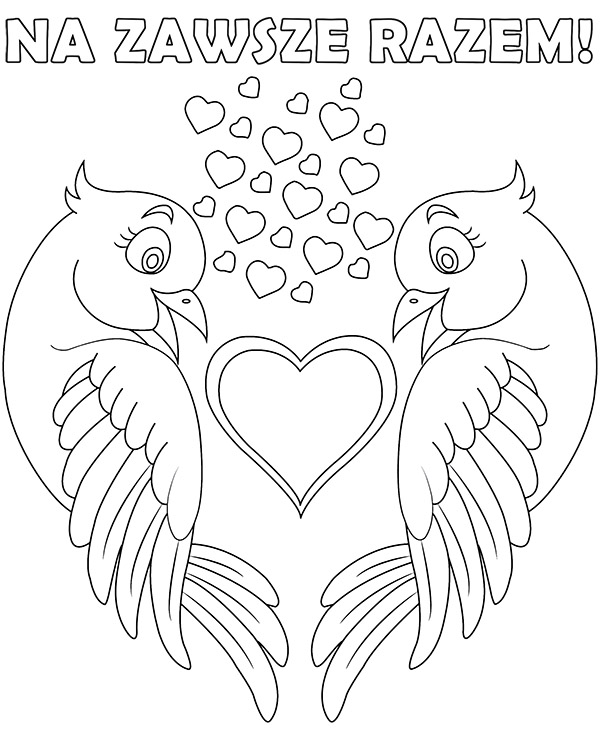 Na zawsze razem obrazek walentynkowy