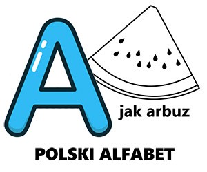 Litery polskiego alfabetu obrazki edukacyjne