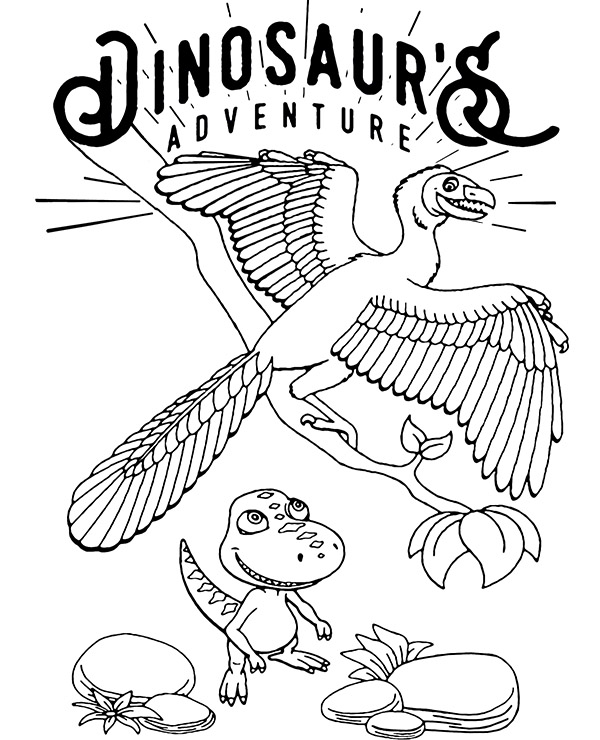 Dinozaury kolorowanka dla dzieci