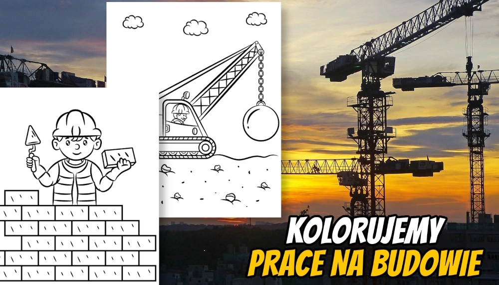Kolorujemy prace na budowie baner