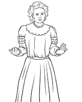 Curie Skłodowska kolorowanka do druku
