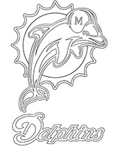Miami Dolphins kolorowanka