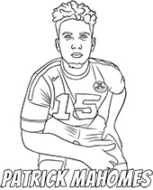 Odell Beckham kolorowanka do druku NFL - E-kolorowanki.eu