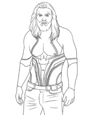 Aquaman kolorowanka Jason Mamoa