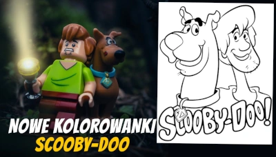Baner nowe kolorowanki Scooby-Doo mobile