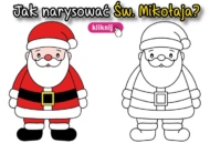 Jak narysować Świętego Mikołaja newsletter
