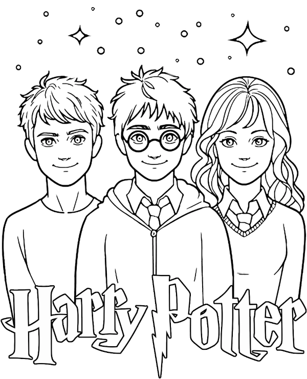 Harry Potter Kolorowanki Do Druku