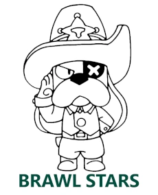 Brawl Stars kategoria kolorowanek do druku