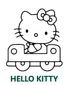 Hello Kitty kategoria kolorowanek do druku