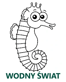 Wodny Świat kategoria kolorowanek do druku
