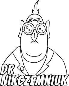 Doktor Nikczemniuk kolorowanki Minionki