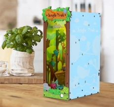 Book nook model Sekrety Dżungli