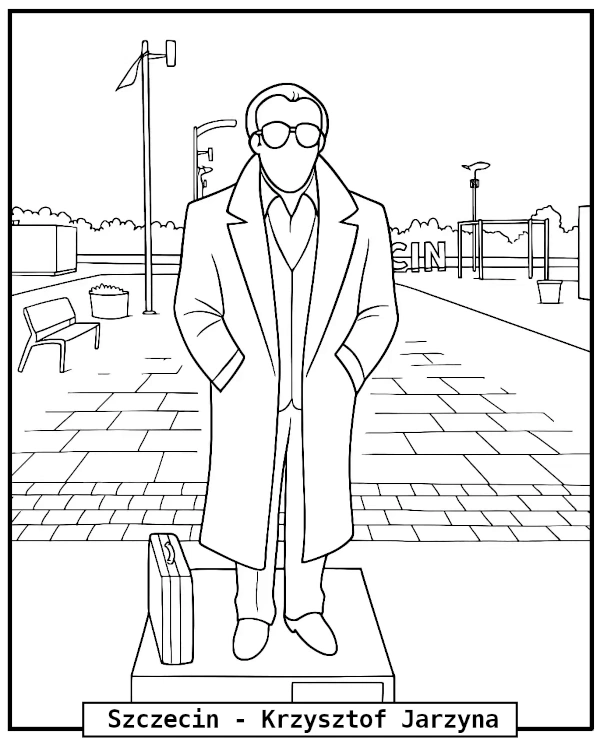 Krzysztof Jerzyna ze Szczecina Kolorowanka