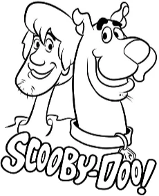 Scooby & Shaggy kolorowanka z bajki