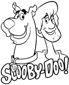 Scooby & Shaggy kolorowanka z bajki
