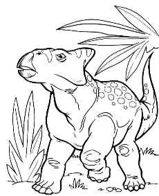 Dinozaur malowanka do wydruku