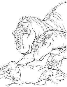 Jaja dinozaura kolorowanki do wydruku