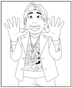 Manager Bobby kolorowanka do druku dla dzieci