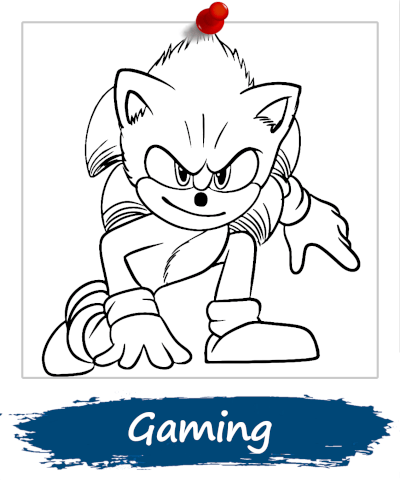 Gaming kolorowanki do druku kategoria