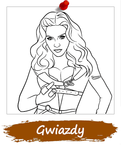 Kolorowanki do druku z celebrytami