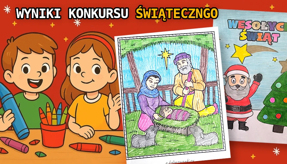 Wyniki konkursu Świąteczna kolorowanka