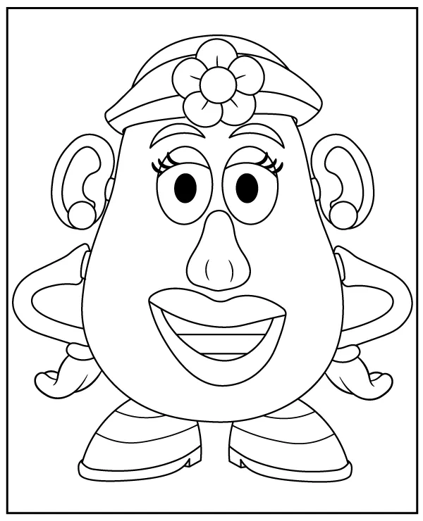 Pani Bulwa kolorowanka Toy Story