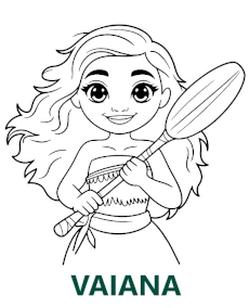 Vaiana kategoria kolorowanek