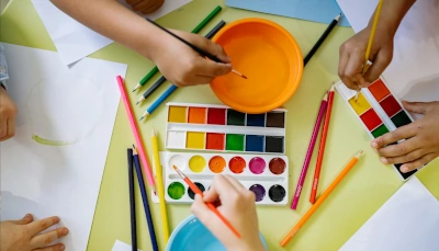 Jak kreatywny świat kolorowanek uczy nas dbać o przyszłość dziecka baner mobile